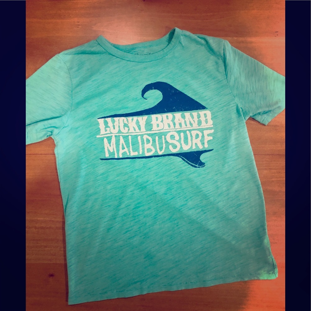 (3 for $30!!) Lucky Brand (L) short sleeve green T